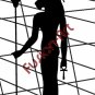 Egyptian God Tefnut Silhouette (Decal - Sticker)