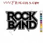 Rock Band Music Artist Logo Decal Sticker