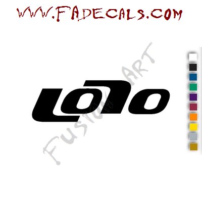 Loto Band Music Artist Logo Decal Sticker