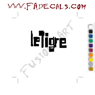 Le Toire Band Music Artist Logo Decal Sticker