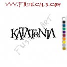 Katatonia Band Music Artist Logo Decal Sticker