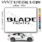 Blade Trinity Movie Logo Decal Sticker