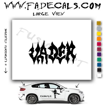 Darth Vader #4 Star Wars Sith Logo Decal Sticker