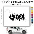 Darth Vader #4 Star Wars Sith Logo Decal Sticker