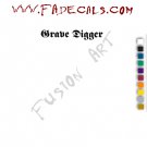 Grave Digger Band Music Artist Logo Decal Sticker
