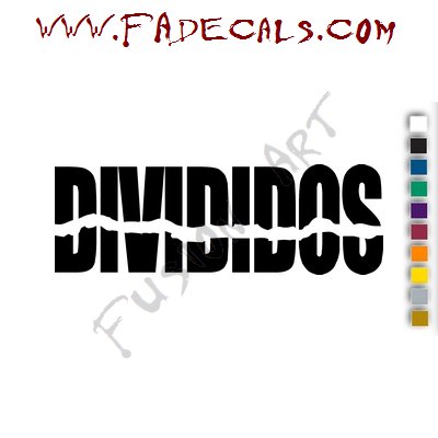 Divididos Band Music Artist Logo Decal Sticker