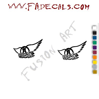 Aerosmith Band Music Artist Logo Decal Sticker