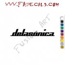 Delasonica Band Music Artist Logo Decal Sticker