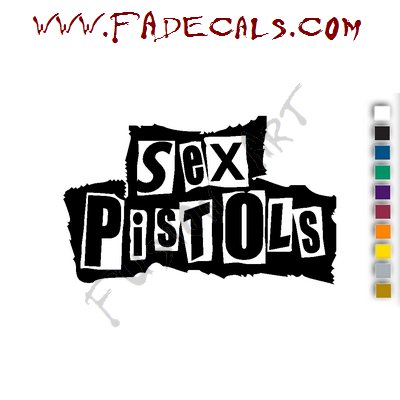 Sex Pistols Band Music Artist Logo Decal Sticker