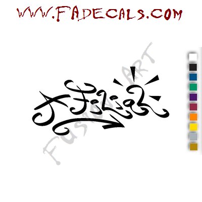 A Filial Band Music Artist Logo Decal Sticker