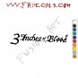 3 Inches of Blood Band Music Artist Logo Decal Sticker