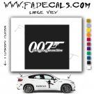 Tomorow Never Dies James Bond Movie Logo Decal Sticker