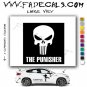 The Punisher Movie Logo Decal Sticker
