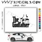 The God Father Movie Logo Decal Sticker
