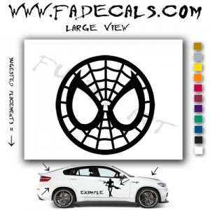 Spider Man Symbol Movie Logo Decal Sticker