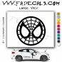 Spider Man Symbol Movie Logo Decal Sticker