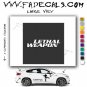 Lethal Weapon Movie Logo Decal Sticker