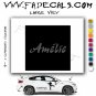 Amelie Movie Logo Decal Sticker