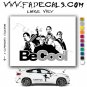 Be cool the Movie Logo Decal Sticker