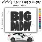 Big Daddy Movie Logo Decal Sticker