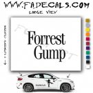 Forrest Gump Movie Logo Decal Sticker