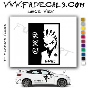 RYU Scarface Decal Sticker