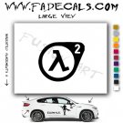 Half Life 2 Style #2 Video Game  Logo Decal Sticker