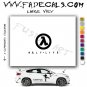 Half Life Video Game  Logo Decal Sticker