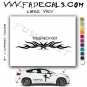 Tribal Tattoo Element Style 1 Logo Decal Sticker