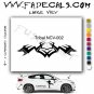 Tribal Tattoo Element Style 2 Logo Decal Sticker