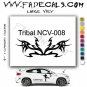 Tribal Tattoo Element Style 8 Logo Decal Sticker