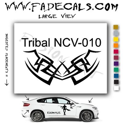 Tribal Tattoo Element Style 10 Logo Decal Sticker