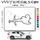 Valentines Day Heart Vinyl Logo Decal Sticker