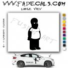 Cleveland Family Guy Vinyl Decal & Sticker