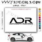 Advanti Racing Aftermarket Logo Die Cut Vinyl Decal Sticker