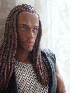 Twilight Laran NUDE Long hair AFrican AMERICAN Ken 12 