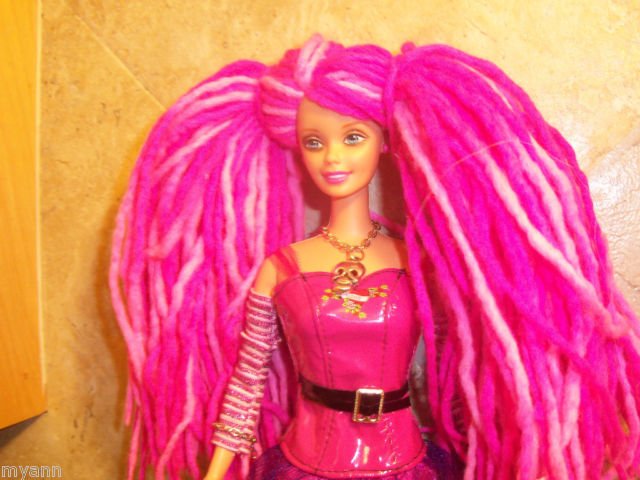 barbie yarn hair