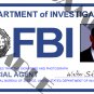 X-files Special Agent Walter Skinner ID Card (Template # X4L121)