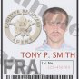 Custom Fugitive Recovery Agent ID card (Template # FRA-25268)