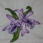 Orchid Machine Embroidered Pillowcases U Choose Design
