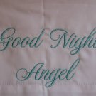 Sayings Machine Embroidered Pillowcases U PICK DESIGN