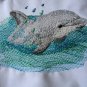 Dolphin Machine Embroidered Pillowcases U Pick Design