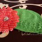 6 Lot HOLIDAY SET BABY INFANT TODDLER KUFI HAT GERBER DAISY FLOWER GIRL HAIR BOW