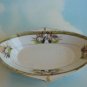 Early Handpainted Noritake Relish Dish and Matching Creamer