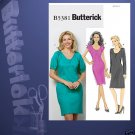 BUTTERICK 5381 EASY MISSES KNIT DRESS 14-20