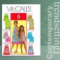 McCALL'S  5572 GIRLS TOPS,DRESSES, SHORTS & CAPRI PANTS