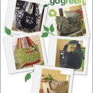 SIMPLICITY 2597 GO GREEN FASHION FUN  ECO-FRIENDLY BAGS
