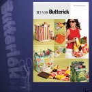 BUTTERICK 5338 FIVE SHOPPING BAGS OR TOTES