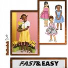 BUTTERICK 4715 GIRLS SUN DRESS & JACKET 1-3