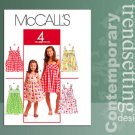 McCALL'S 5613 GIRLS PULLOVER SUNDRESS  3-6